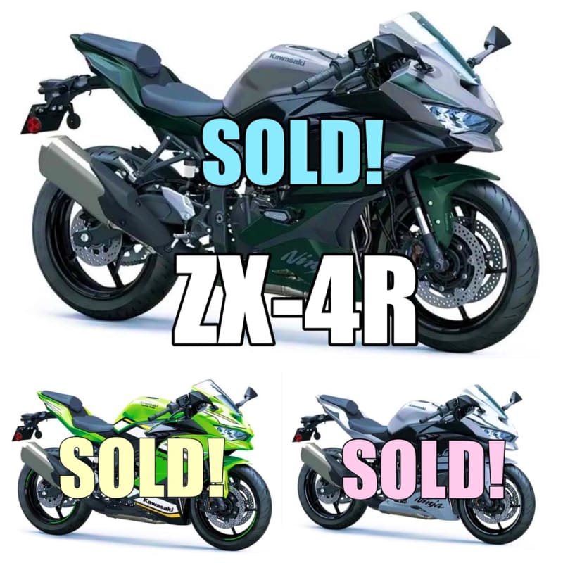2024/8/29◇2025「ZX-4R」シルバー到着!&年内の再入荷決定です 2024/8/29◇2025「ZX-4R」シルバー到着!&年内の再入荷決定です