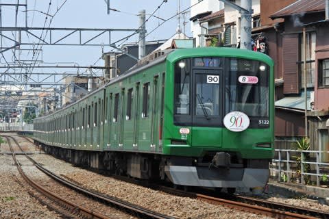 復刻青ガエルです～KATO「東急東横線5000系 青ガエルラッピング編成