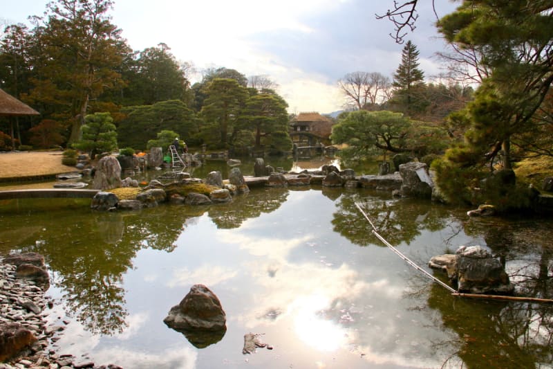 日本の庭園 御所 離宮の庭 全3冊 函付き 大型本 18㎏ 980部限定 本