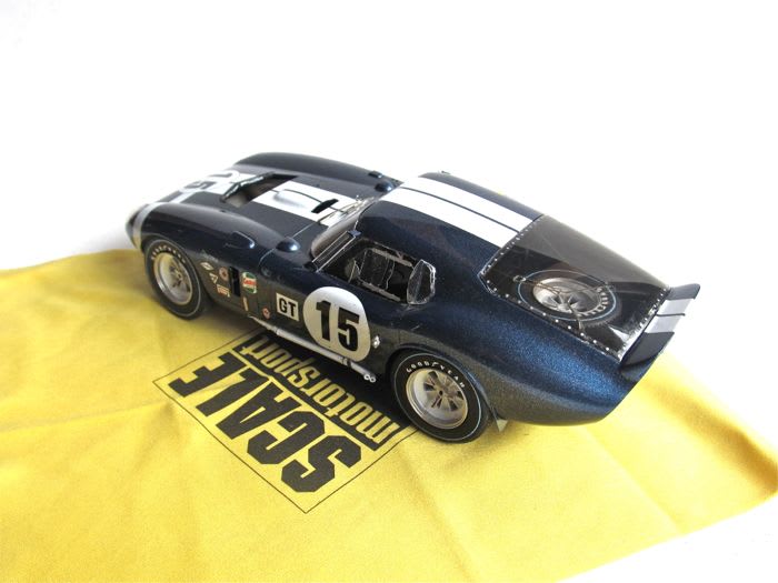 1/24 SCALE MOTORSPORTS SHELBY COBRA DAYTONA COUPE 完成 1/24 SCALE MOTORSPORTS SHELBY COBRA DAYTONA COUPE 完成
