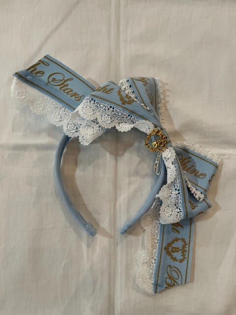 【爆売り！】 入荷☆Best Wishes リボンカチューシャ - BABY/AP金沢店☆Rose ヘアアクセサリー