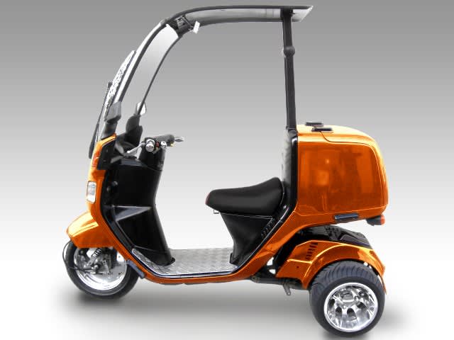 現行型ホンダジャイロ用ハブ型スペーサー - ホンダ ジャイロ改造