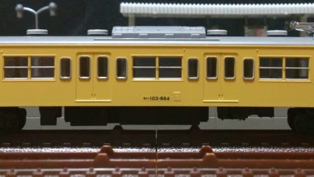 番号板クモハ１０３−３１堀文字 車内形式番号板の世界続き