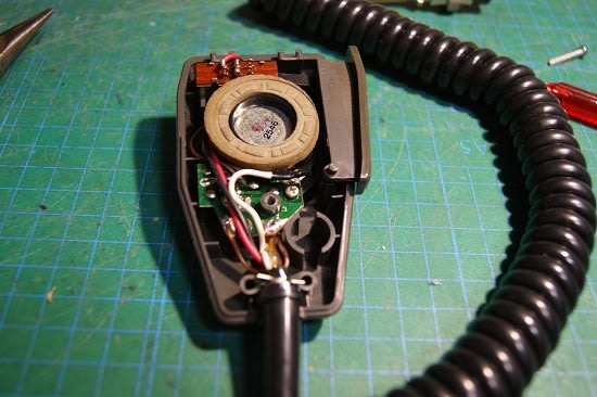 ICOM IC-HM7 マイク - ガラクタな部屋