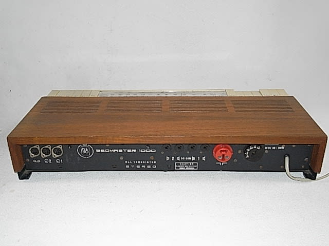 B&O (Bang & Olufsen), Beomaster 1000 - テレビ修理-頑固親父の B&O (Bang & Olufsen), Beomaster 1000 - テレビ修理-頑固親父の