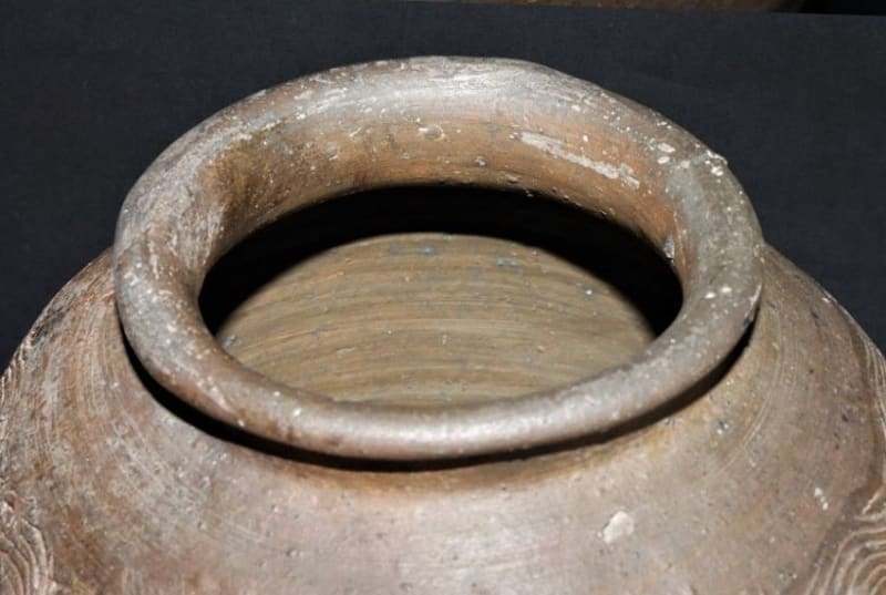 古備前波状文壷 その5 室町前期 - 夜噺骨董談義 古備前波状文壷 その5 室町前期 - 夜噺骨董談義