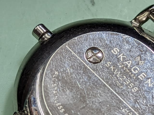 SKAGEN】電池交換 - 1級時計修理技能士 東京練馬 富屋時計店 ブログ