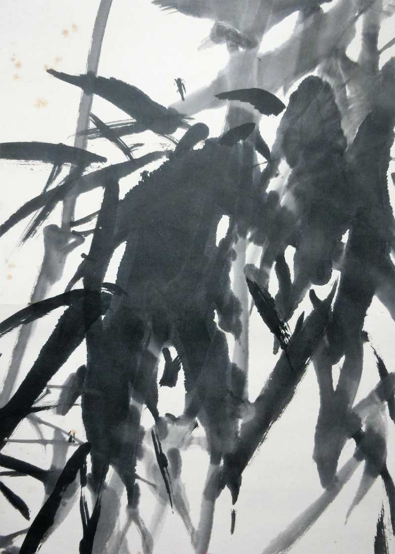 内藤鳴雪 伊予松山藩武士 俳人 正岡子規師事 掛軸 肉筆 紙本 俳句画 内藤鳴雪 伊予松山藩武士 俳人 正岡子規師事 掛軸 肉筆 紙本 俳句画