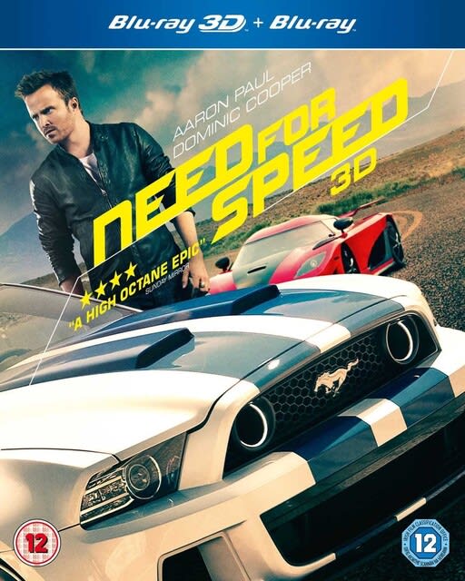 ニード・フォー・スピード NEED FOR SPEED (2014) - 海外盤3D-Blu-ray日本語化計画u0026映画情報とか