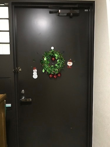 2018 12 08 摩耶さん来訪 これをチャンスに早いクリスマス飾り