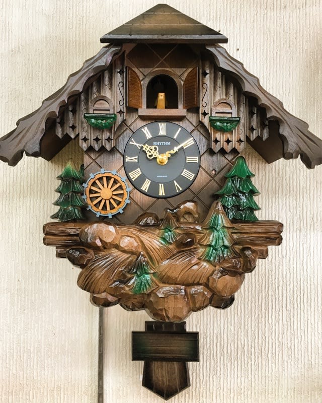 ドイツ シュナイダー社製機械式鳩時計(カッコウ)時計 - 掛時計/柱時計