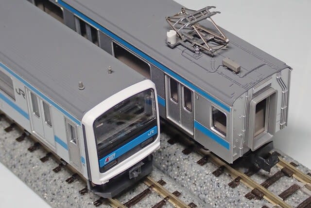 お顔が変わりました。TOMIX 209系0番台(後期型・京浜東北線)が お顔が変わりました。TOMIX 209系0番台(後期型・京浜東北線)が