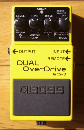 BOSS SD-2 DUAL OverDrive