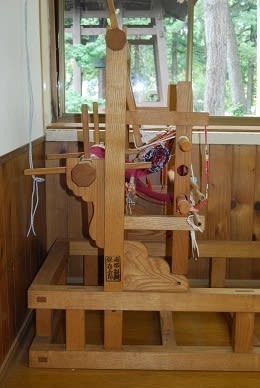 中古織り機（地機）を譲ります - 古民家(ゆう工房）・スロー