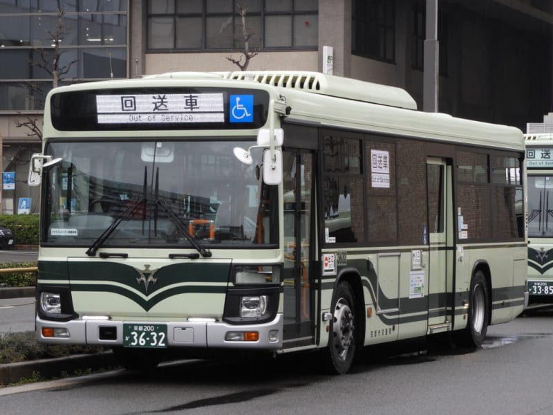 京都市バスの新車たち - 三丁目の夕日の乗車記