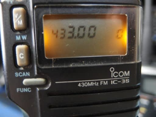 Icom IC-3S 430MHzハンディ - おやぢの暇つぶし by JJ1WGG