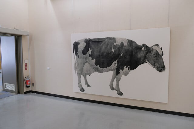 大割引 □国産牛100％ 冨田美穂展― 牛と19年向き合った木版画と牛の絵と 雑貨