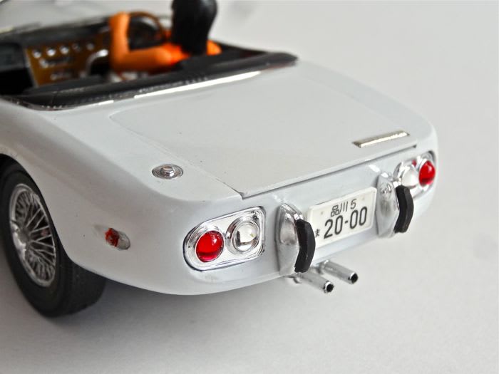 1/25 AIRFIX/mpc TOYOTA 2000GT完成！ - sportscar graphic