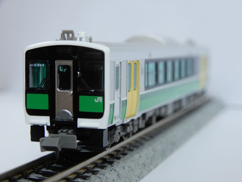 キハE120 旧塗装(オレンジ) 2両セット (2両セット) (鉄道模型