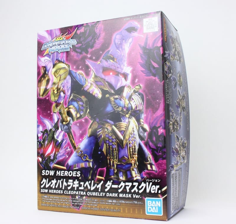 パチ組み】SDガンダムワールド ヒーローズ クレオパトラ