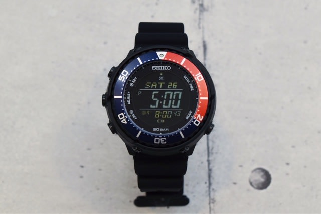 SEIKO「プロスペックス」から、Newモデルのソーラーデジタル SEIKO「プロスペックス」から、Newモデルのソーラーデジタル