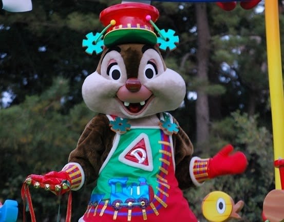 2011 (・´`(◇) TDR チップとデールぬいぐるみバッジ 2種
