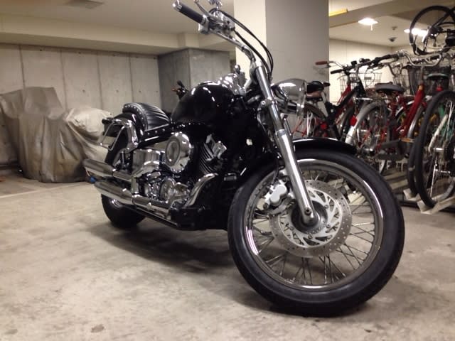 純正マフラー改造 - DRAGSTAR 400 純正マフラー改造 - DRAGSTAR 400