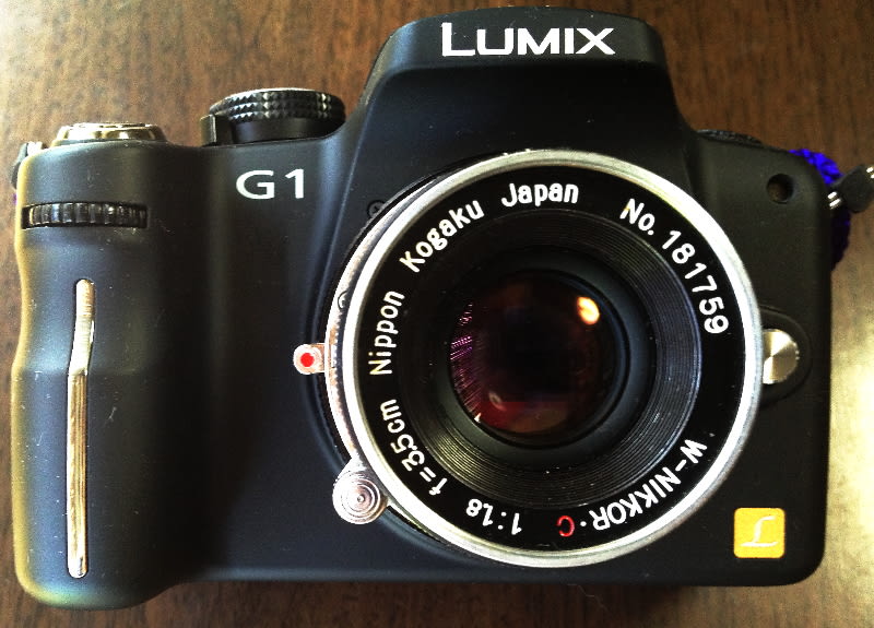 ニコン L マウント W-NIKKOR・C 3.5cm f1.8 - 銘玉をデジタル ニコン L マウント W-NIKKOR・C 3.5cm f1.8 - 銘玉をデジタル