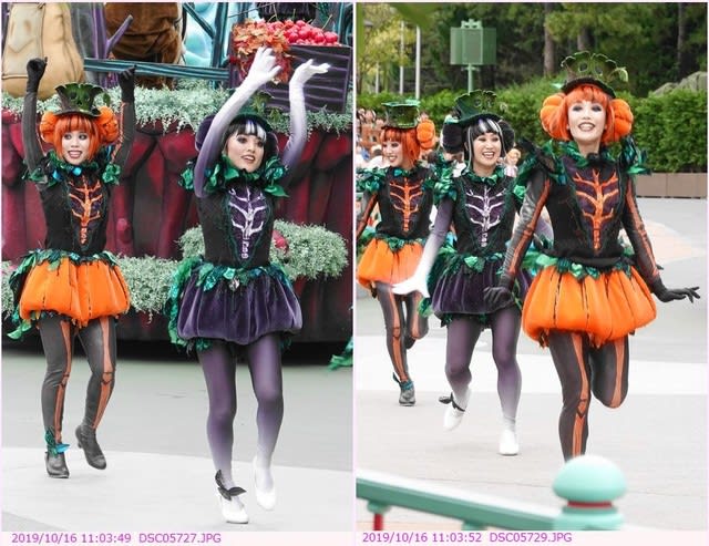 ダンサー 〈かかぼちゃ風コスチューム スプーキー“Boo!”パレード ダンサー 〈かかぼちゃ風コスチューム スプーキー“Boo!”パレード