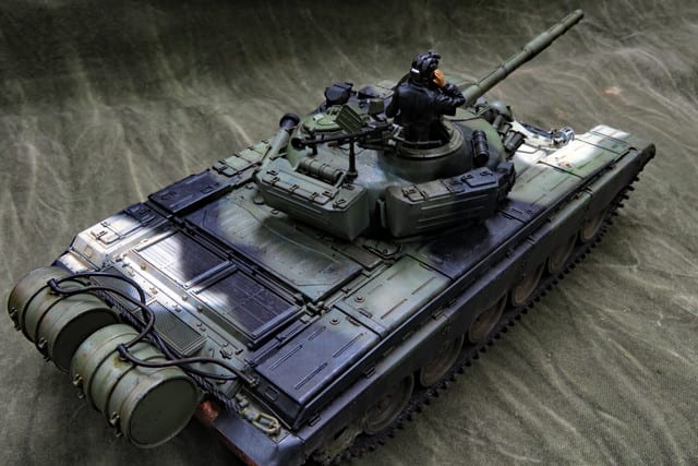 T-72 M1 1/35 #12 完成 - はじめの戦車模型づくり