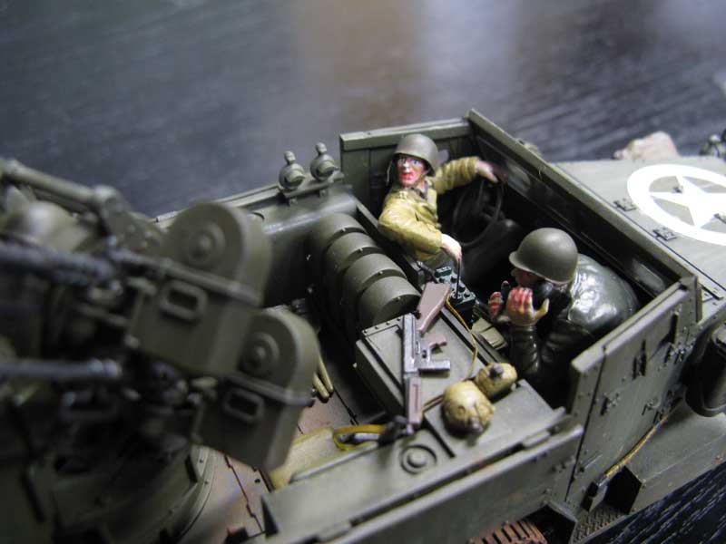 M16スカイクリーナー 1/35 #11 完成 - はじめの戦車模型づくり