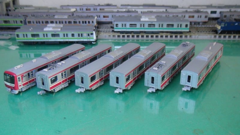 31810＞京急新1000形（ステンレス車・1307編成）6両編成セット