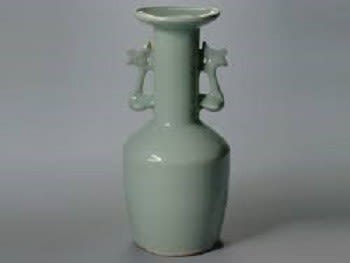 憧れの青磁、それは砧青磁 龍泉窯 砧青磁花入 - 夜噺骨董談義 憧れの青磁、それは砧青磁 龍泉窯 砧青磁花入 - 夜噺骨董談義