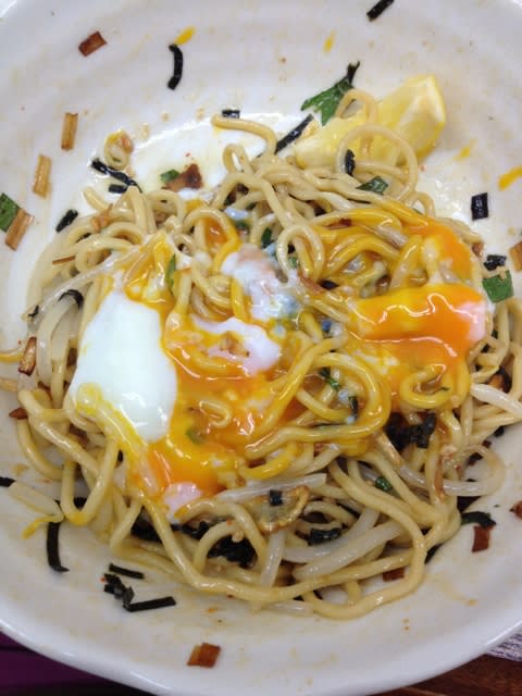 浜松町 忍ハ 油そば 750円 なんちゃってグルメレポーターの食日記 浜松町 忍ハ 油そば 750円 なんちゃってグルメレポーターの食日記