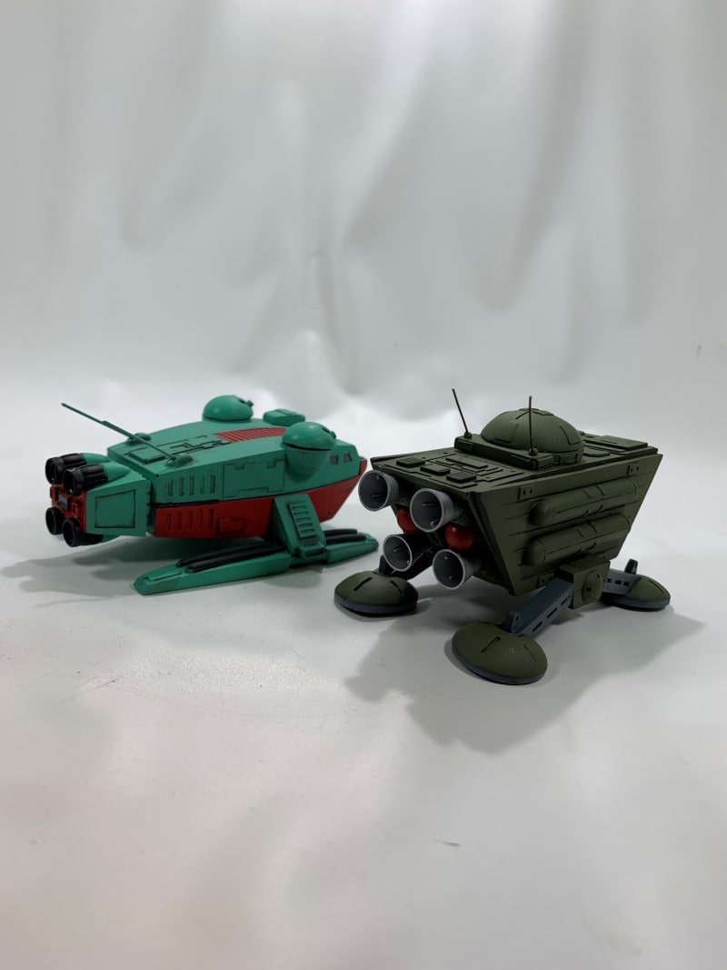 ブランド通販サイト ギルガメス軍AT宇宙揚陸艇 バララント軍宇宙AT揚陸艇 - 1/24で 装甲騎兵ボトムズ