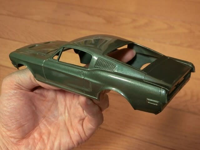 1/25レベル フォードマスタング1968 ブリット 製作開始