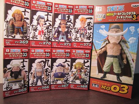 ワンピース ワールドコレクタブルフィギュア 白ひげ海賊団 vol.32 33