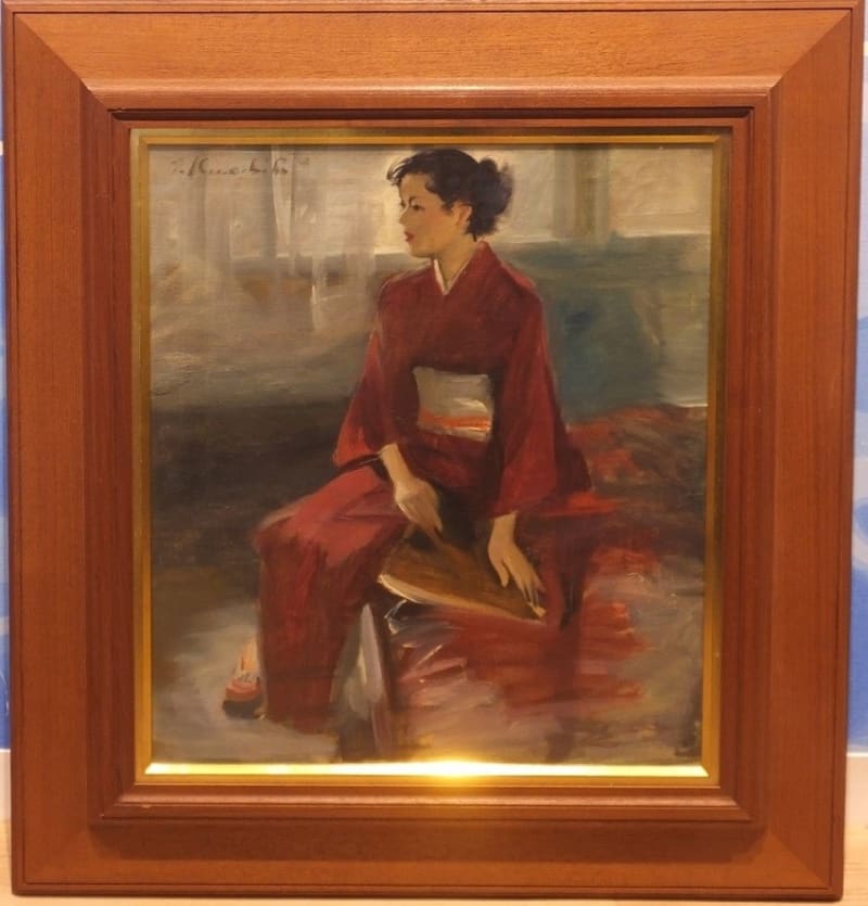 和服の女性 木下孝則画 その15 - 夜噺骨董談義 和服の女性 木下孝則画 その15 - 夜噺骨董談義