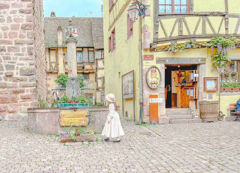 中村 勝油絵F6号コルマール