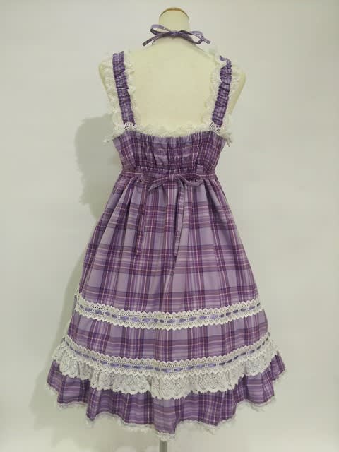 入荷☆オリジナルタータンチェックベビードールジャンパー