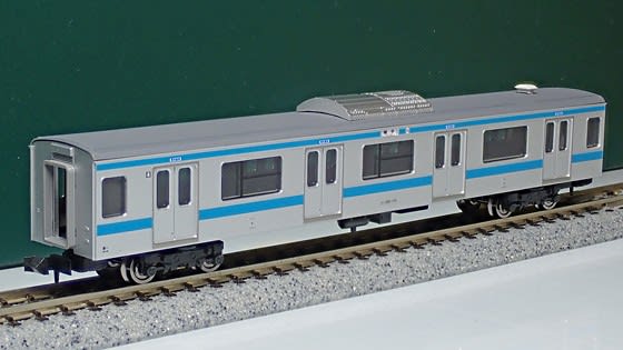 お顔が変わりました。TOMIX 209系0番台(後期型・京浜東北線)が お顔が変わりました。TOMIX 209系0番台(後期型・京浜東北線)が