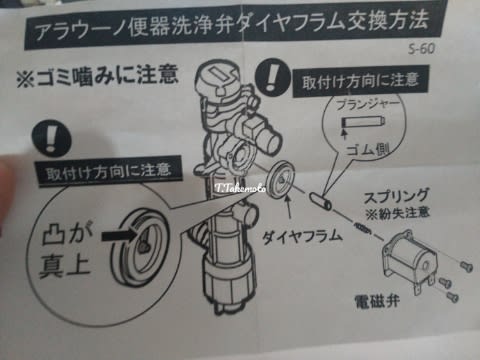 パナソニック アラウーノで洗浄水が止まらない」の巻 パナソニック アラウーノで洗浄水が止まらない」の巻