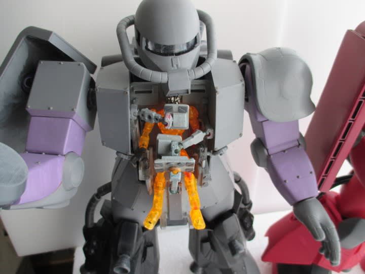 メガサイズモデル 1/48 MS-06F 量産型ザク - 黒パンダ団 港街支部 メガサイズモデル 1/48 MS-06F 量産型ザク - 黒パンダ団 港街支部