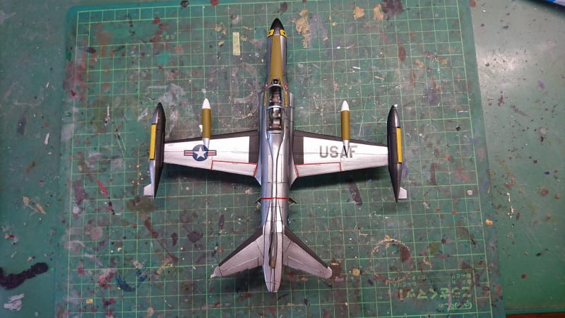エマー1/72】ロッキードF-94Cスターファイア 製作 - 黒鉄重工