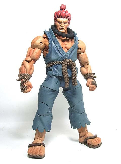 NECA STREET FIGHTER Ⅳ SERIES2 GUILE GOUKI(AKUMA) - RAVERS CAGE