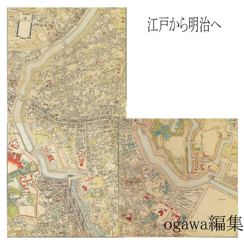 参謀本部陸軍部測量局 五千分一東京図測量原図 に見る明治16年 江戸から東京西片町 松永史談会