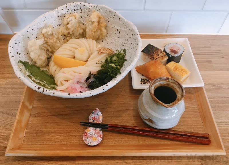 さぬきうどん・寿司 men・ju@長浜市高月町:限定 広島県産牡蠣の さぬきうどん・寿司 men・ju@長浜市高月町:限定 広島県産牡蠣の