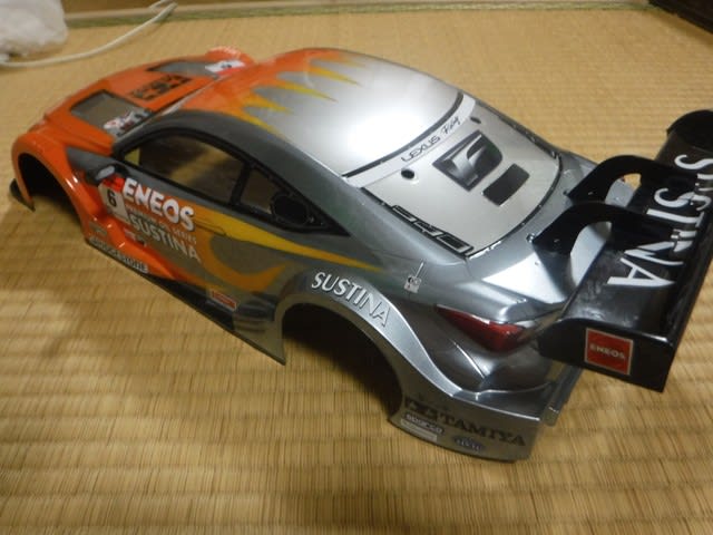 タミヤ 1/10 エネオス サスティナ レクサス RC-F ボディ GT500