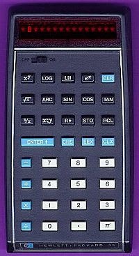 世界初のポータブル関数電卓 HP-35 のAndroid, iPhoneアプリ 世界初のポータブル関数電卓 HP-35 のAndroid, iPhoneアプリ