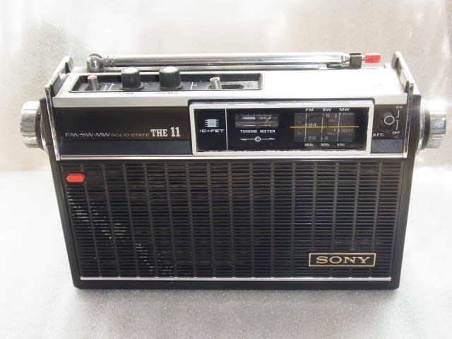The 11 ICF-1100 Radio Sony Corporation; Tokyo, build 1971